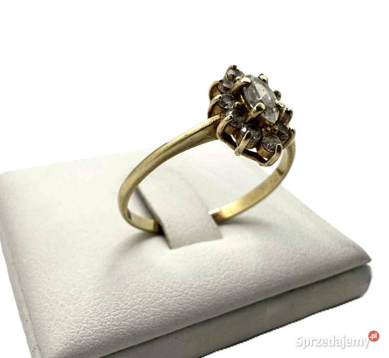 Złoty Pierścionek pr 333 221g R23 warmińsko-mazurskie Elbląg