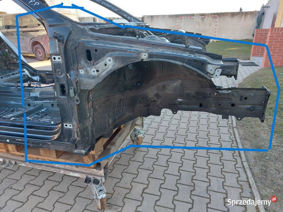 VW Arteon 3G8 2018r PODŁUZNICA ĆWIARTKA PRAWA