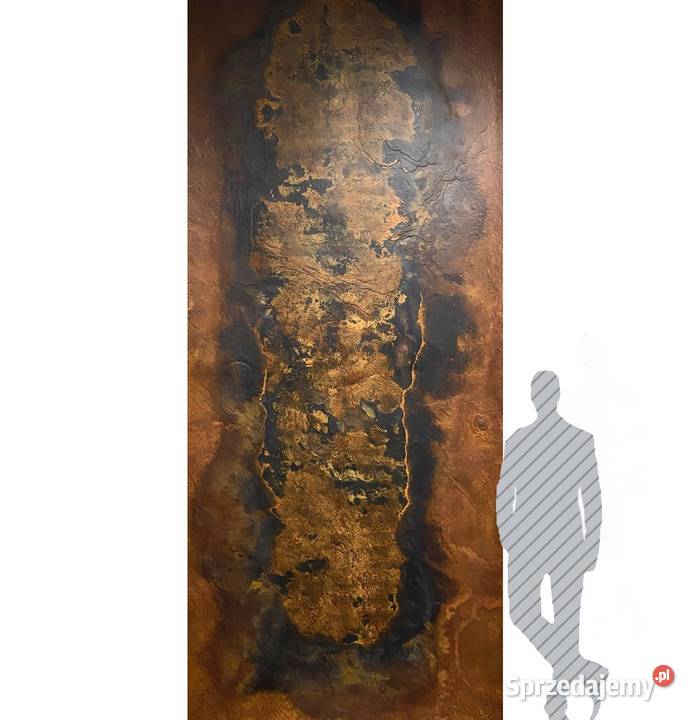 Kamień w Rolce CORTEN BLACK 280X122 305x122 Panele dekoracyjne