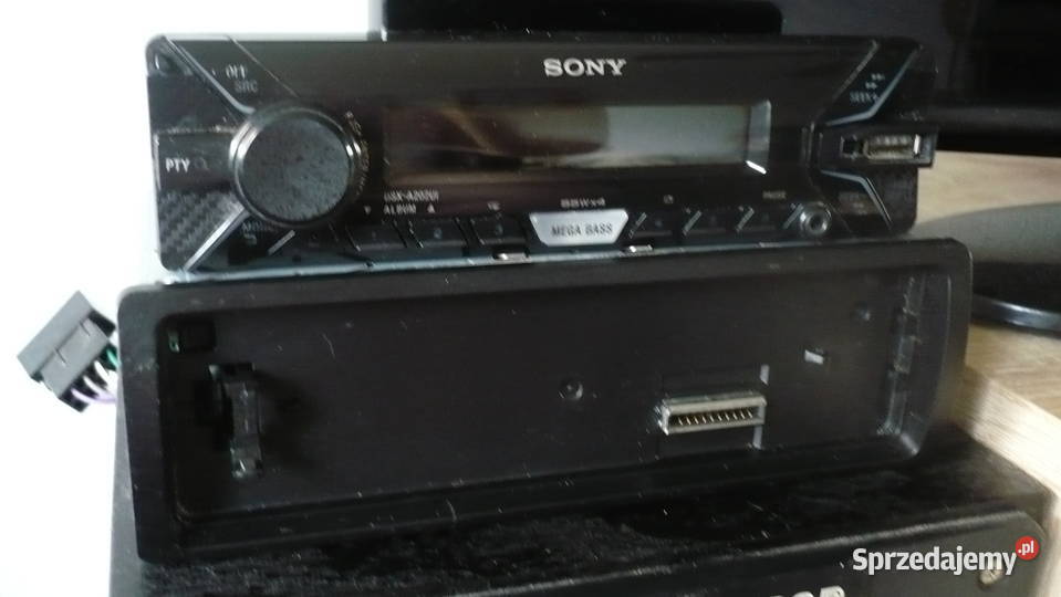 SONY USBAUX Dsx a202ui Radio samochodowe ZIELONE Łódź
