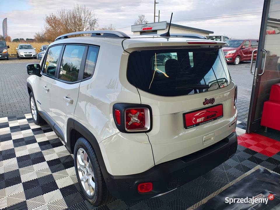 JEEP RENEGADE 14Benzyna Zadbany Opłacony gotowy wielofunkcyjna kierownica Renegade Zarszyn