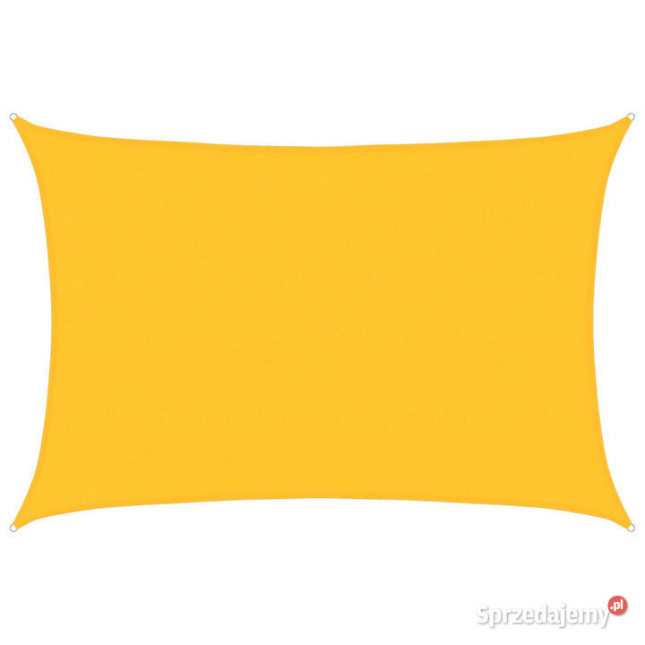 Żagiel przeciwsłoneczny 160 gm żółty 5x6 m HDPE mazowieckie Warszawa