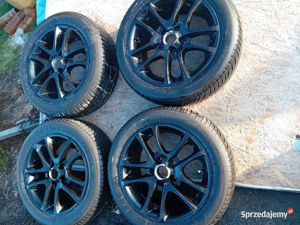 Felgi aluminiowe z oponami Kleber całoroczne Samochodowe Łódź sprzedam