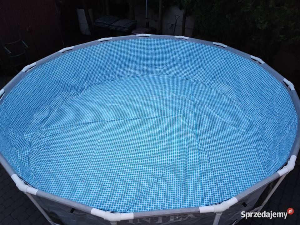 Sprzedam duży basen na stelażu INTEX Baseny, balie i sauny Kutno