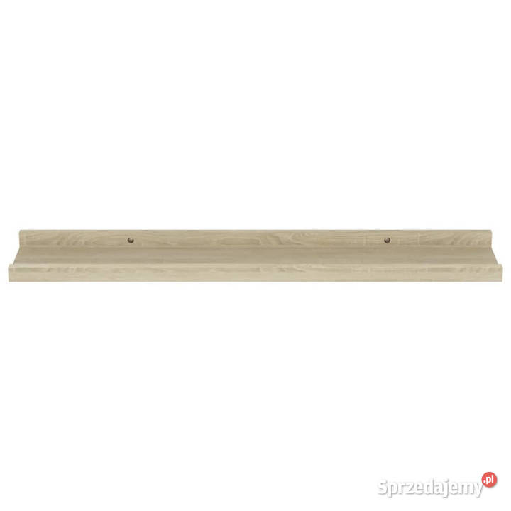 Półki ścienne 2 dąb sonoma 60x9x3 WM326680 Warszawa