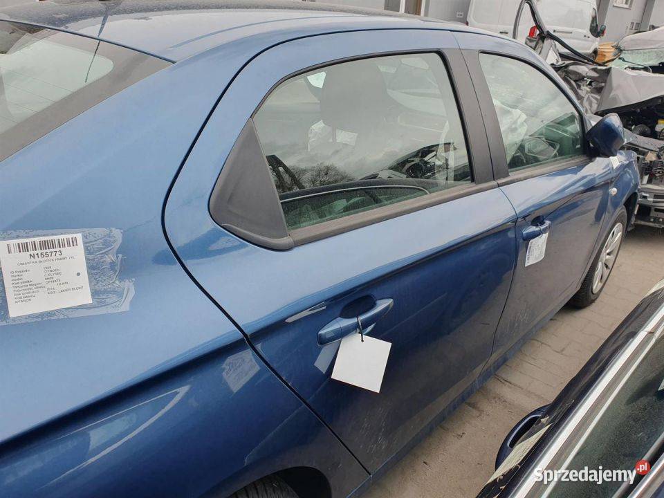 DRZWI PRAWE TYŁ CITROEN C ELYSEE KGQ