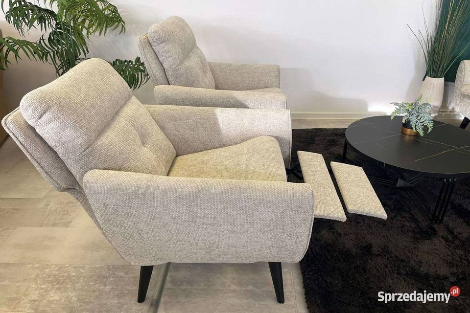 Komplet wypoczynkowy GOLDI 311 tkanina dostępny