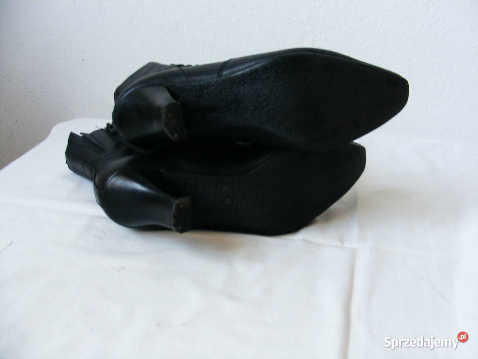 Kozaczki krótkie skórzane R 37 Oborniki Śląskie