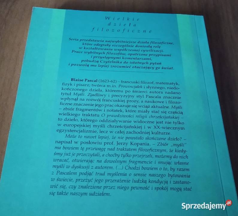 Myśli Rozprawa o kondycji możnych Modlitwa Kultura i Rozrywka pomorskie