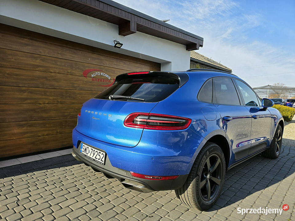 Porsche Macan serwis ASO krajowy FV23 I 2014 kurtyny powietrzne