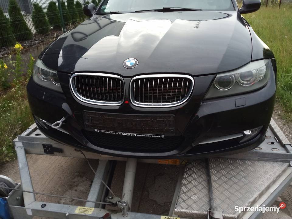 BMW E90 E91 Lift 0812r kompletny przód BLACK Zestawy części blacharskich Bydgoszcz