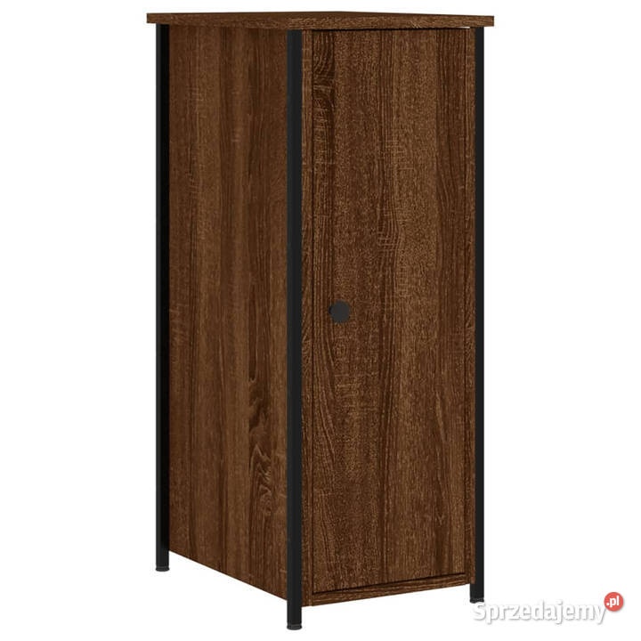 Szafka nocna brązowy dąb 32x42x80 materiał Warszawa