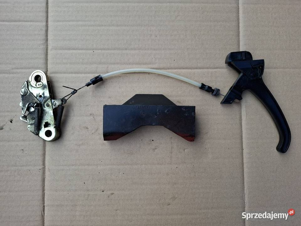 Dźwignia i zamek pokrywy bagażnika maski Fiat osobowe opolskie Strzelce Opolskie