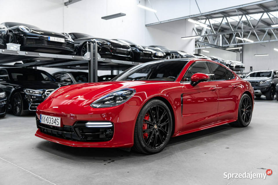 Porsche Panamera Turbo 550 Pełna specyfikacja 22 regulowane zawieszenie małopolskie Węgrzce