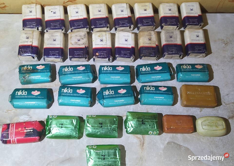 Mydla Toaletowe Kolekcjonerskie PRL VINTAGE