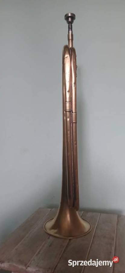 MOSIĘŻNA Trąbka sygnałowa blaszane Kraków