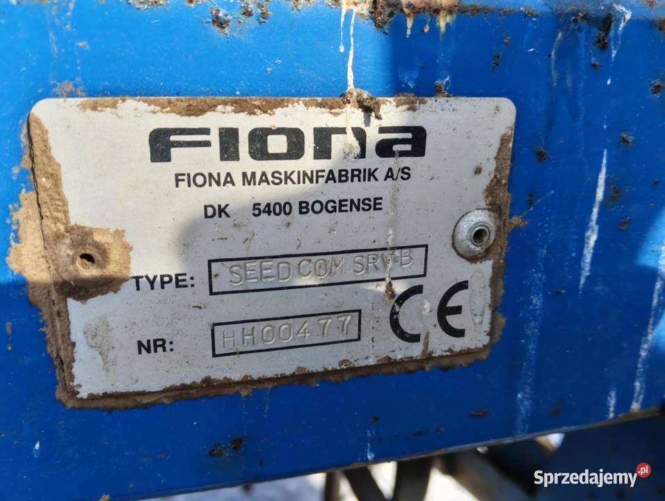 Agregat uprawowo siewny 4m fiona bierny nowszy