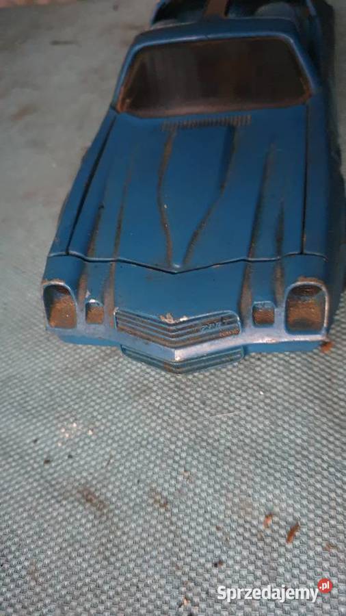 Stary samochód Chevrolet Camaro zabawka metalowa Warszawa