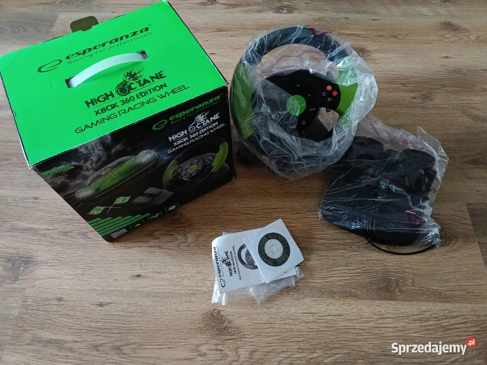 Kierownica z PedaŁami Esperanza Xbox3603PC wielkopolskie Piła