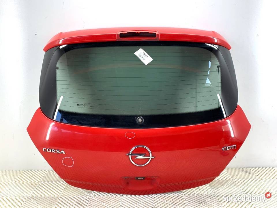 KLAPA TYŁ OPEL CORSA D Hatchback 0614 TYLNA Klapy bagażnika
