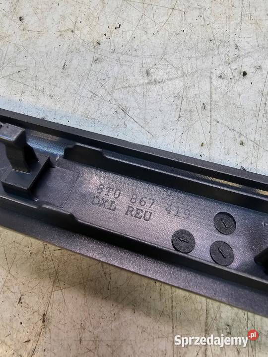 LISTWA DEKOR LEWY TYŁ AUDI A5 8T COUPE 8T0867419 Przystajń