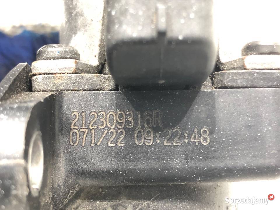 ELEKTROZAWÓR WODY DACIA DUSTER 212309316R 15 116 podkarpackie