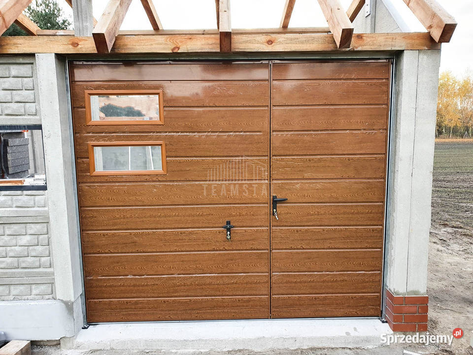 Bramy garażowe ze świetlikiem na wymiar Morąg sprzedam