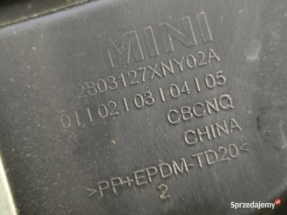Kratka Dolna Zderzaka Przedniego Mini Cooper F65 Pleszew