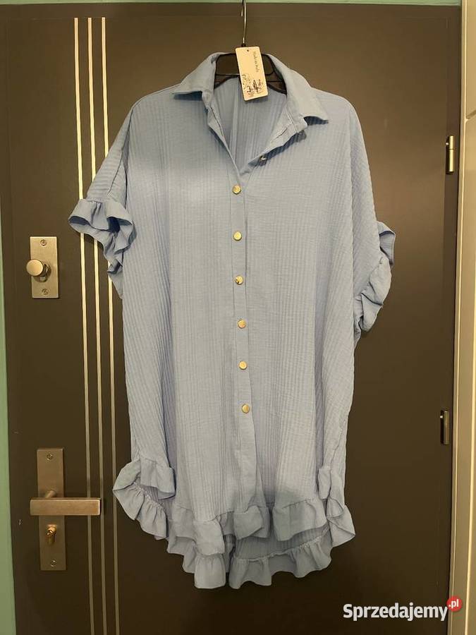 Made in italy tunika sukienka falbanki Choszczno