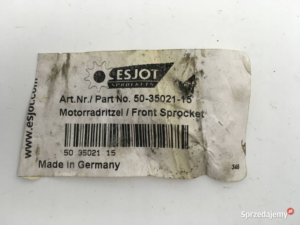 ESJOT 503502115 Zębatka zdawcza przód przednia wielkopolskie Łobżenica