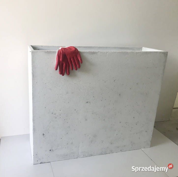 Donica betonowa 100x30x70 Donice betonowe beton