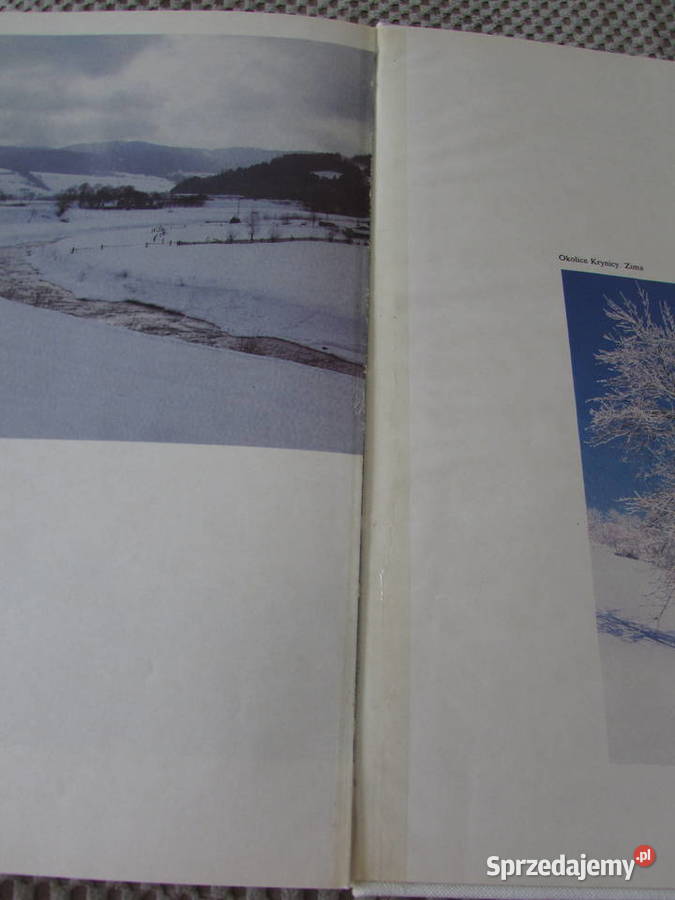 książki albumy KrynicaZdrój uzdrowisko UNIKAT Rok wydania 1992 małopolskie Kraków