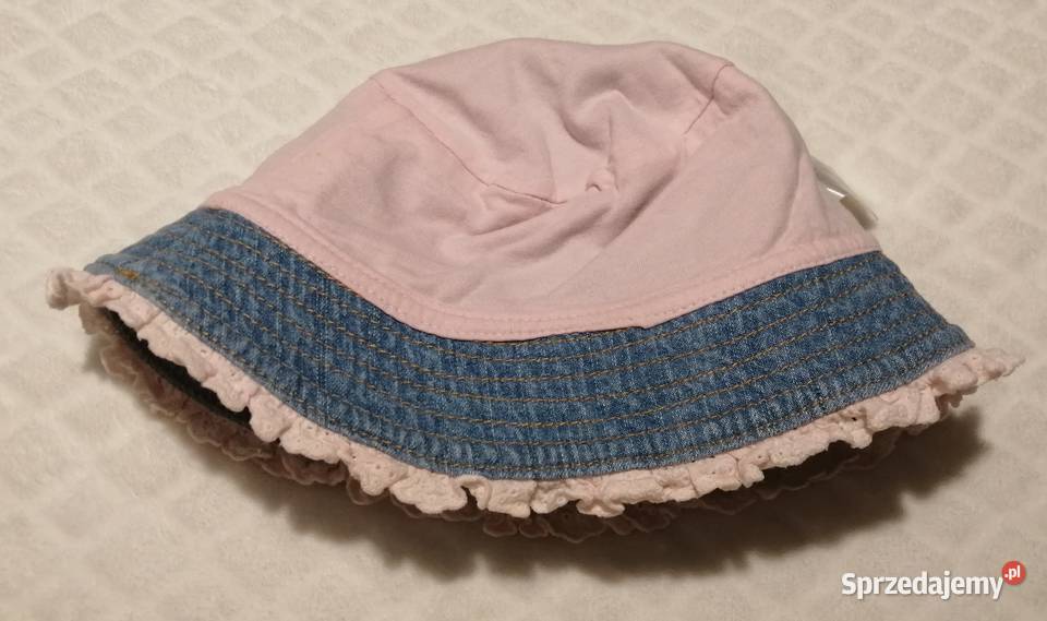 Kapelusik dziewczęcy dżinsowy HM 80 44 Odzież śląskie Czeladź