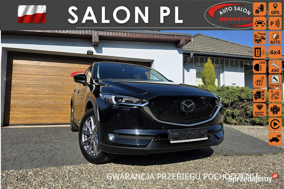 Mazda CX5 serwis ASO 4x4 nawigacja II 2017 światła LED