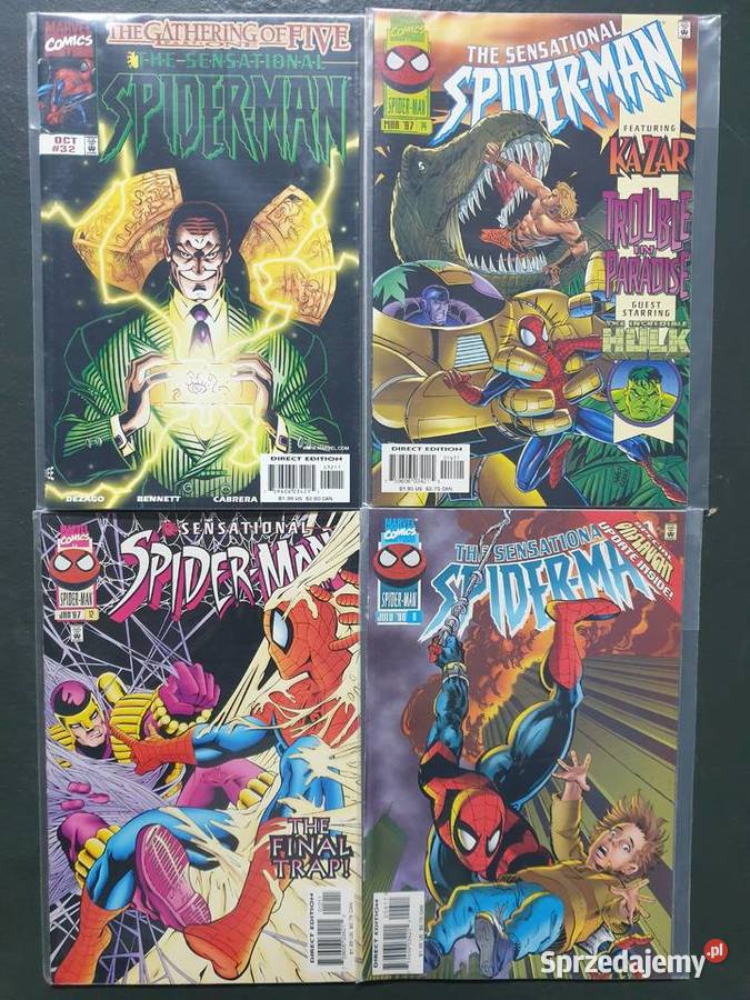 The Sensational SpiderMan 4 komiksy Marvel USA pomorskie Gdynia