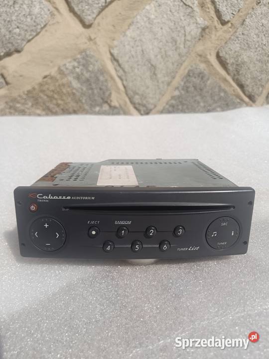 Radio Cabasse tuner list Renault Laguna Clio 2 Motoryzacja dolnośląskie Żmigród