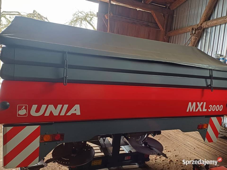Rozsiewacz Unia MXL 3000 Rozsiewacze nawozów Radowo Małe