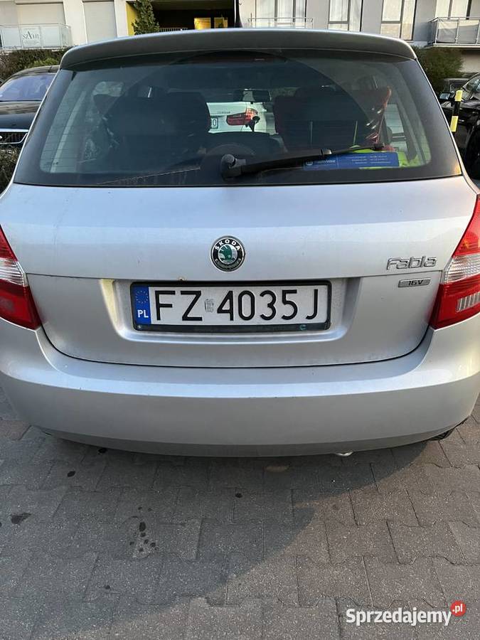 Skoda Fabia II 14 86 LPG 2012 Hatchback FVAT 23 Zielona Góra sprzedam
