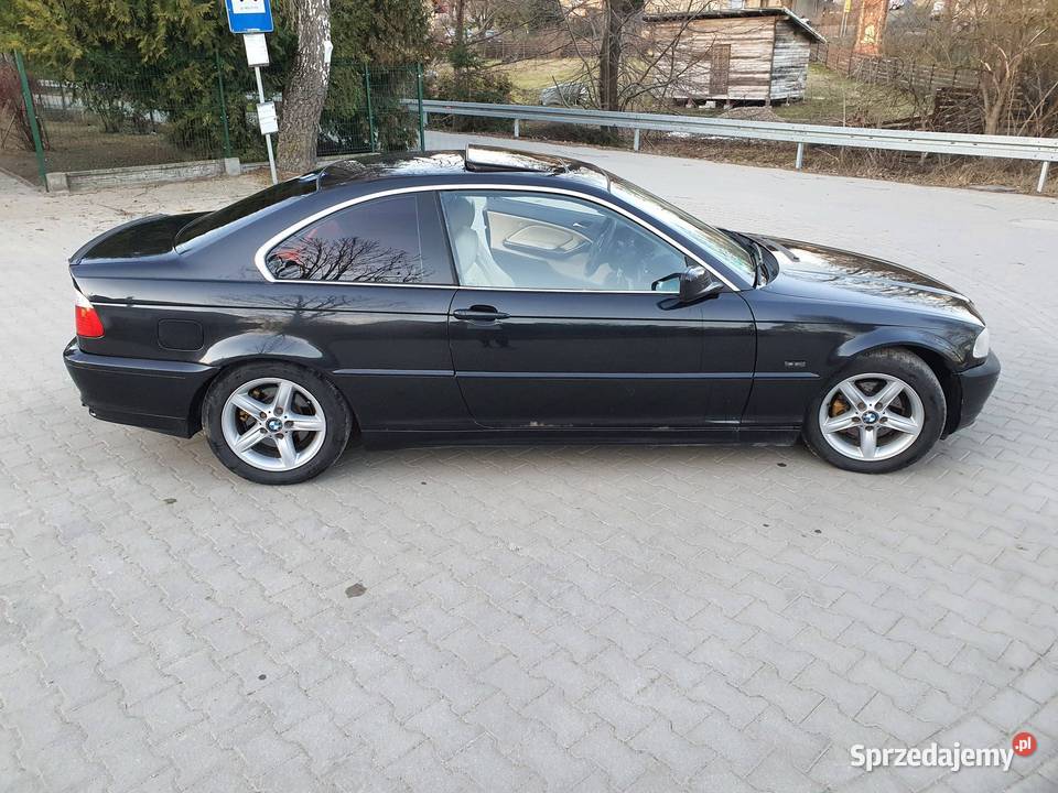 BMW e46 323CI Coupe R6 25 benzyna LPG hak klima warmińsko-mazurskie Olsztyn