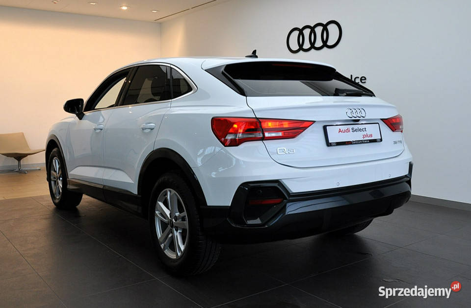 Audi Q3 Sportback 35TFSI 150 Tempomat Led Kamera lakier metallic Kielce sprzedam