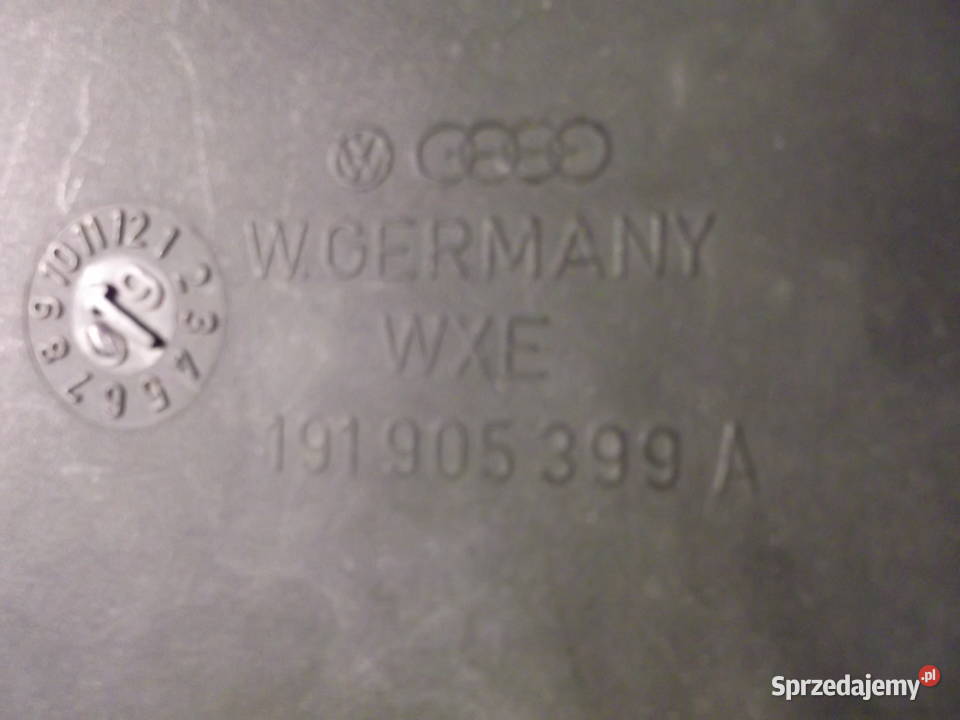 Osłona sterownika Digifant Volkswagen Golf II