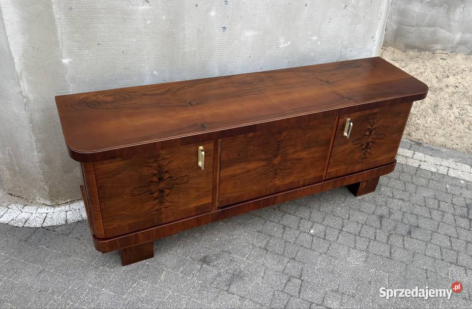 KomodaSzafka RTV Orzech 160 Art Deco Antyk Warszawa