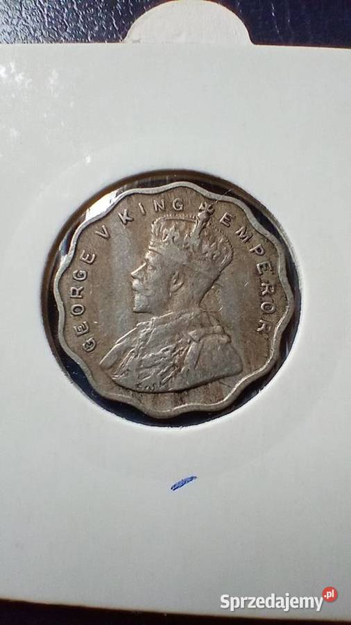 Stare monety 1 anna 1936 Indie Brytyjskie Lesko