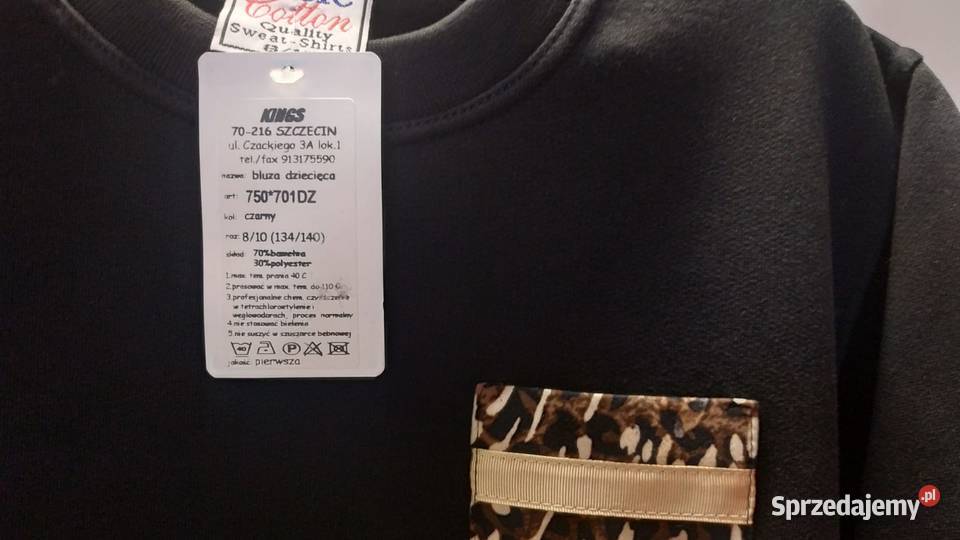 bluza dziewczęca bawełniana 810 lat rozmiar Rozmiar 122 sprzedam