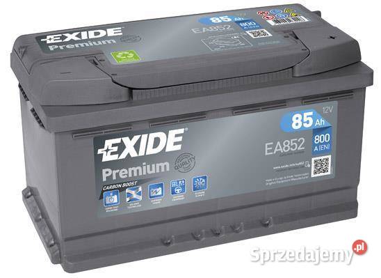 AKUMULATOR EXIDE PREMIUM 85AH 800A EN PRAWY Lubin sprzedam