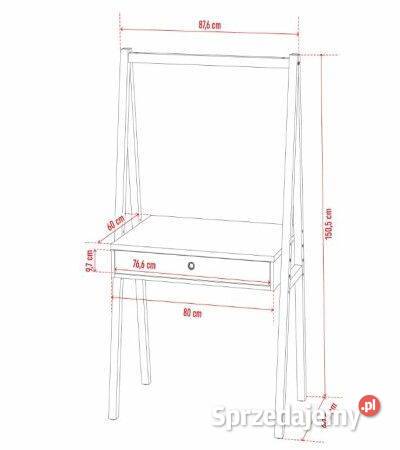 Biurko toaletka marki Vox Meble Koszalin