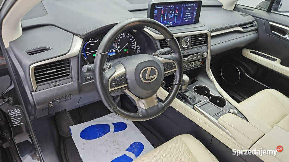 Lexus RX 450h FImpression Z Polskiego Salonu czarny mazowieckie Warszawa sprzedam