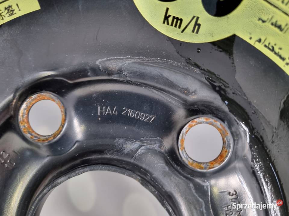 KOŁO DOJAZDOWE ZAPASOWE Audi Seat Vw Golf VI Koła Chełm