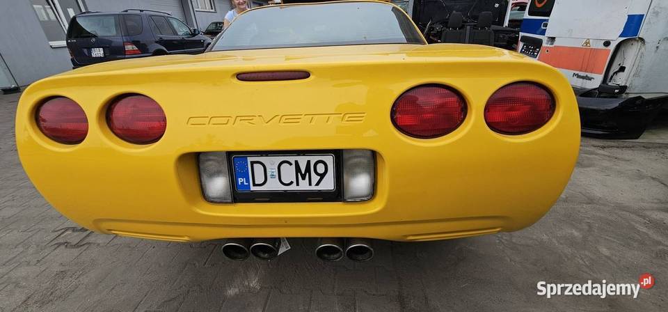 ZDERZAK TYŁ CHEVROLET CORVETTE C5 KOMPLETNY kujawsko-pomorskie Lipno sprzedam