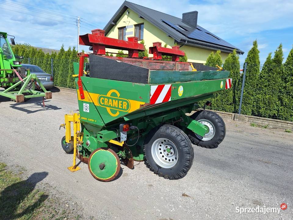 Sadzarka do ziemniakow cramer junior super F Czołowo